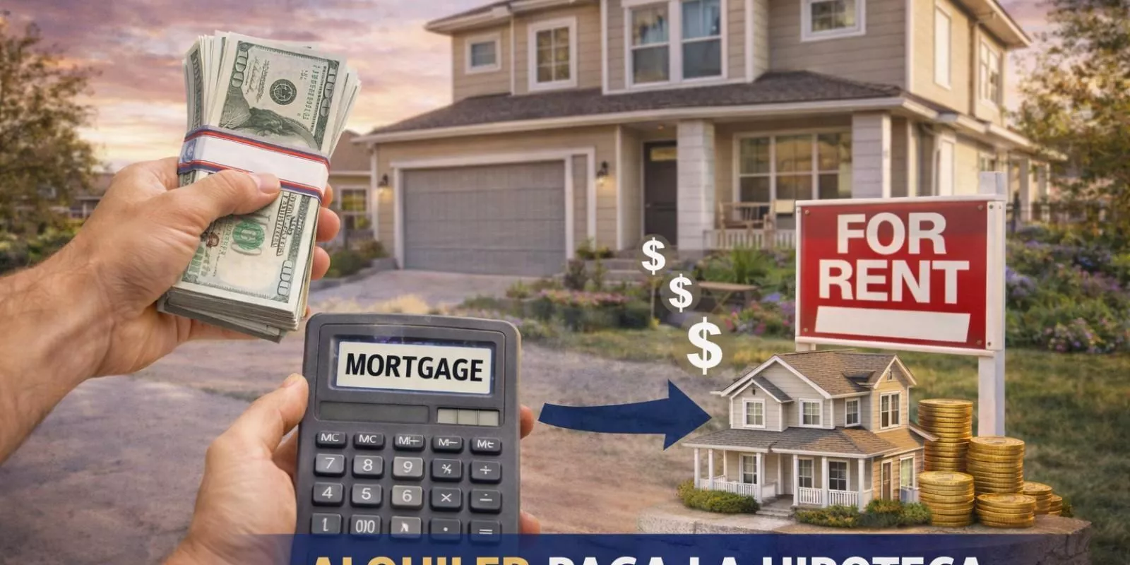 ¿Cuánto debo dar de inicial para que la renta pague la hipoteca en Miami?