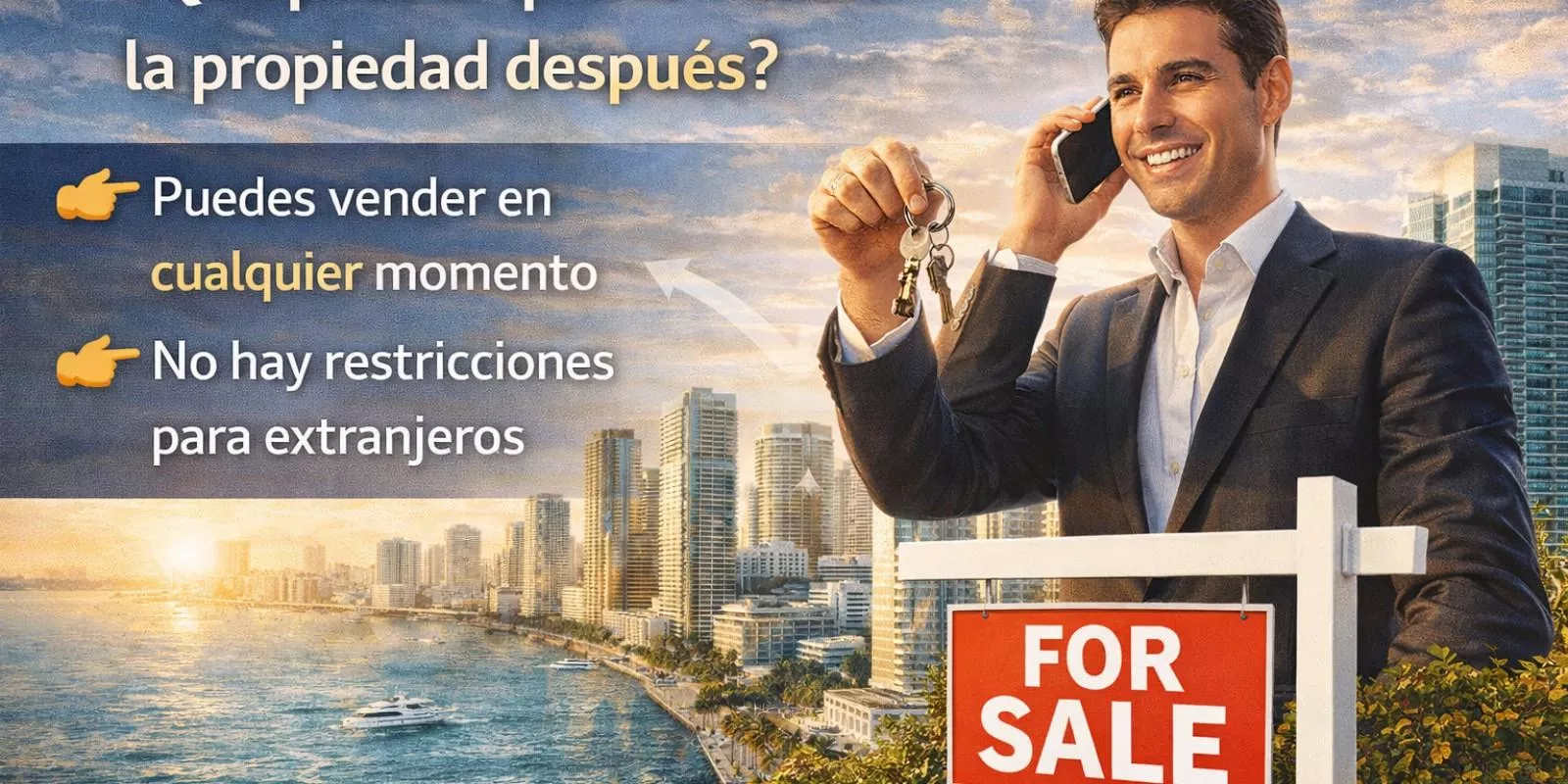 ¿Un extranjero puede vender una propiedad en Miami?