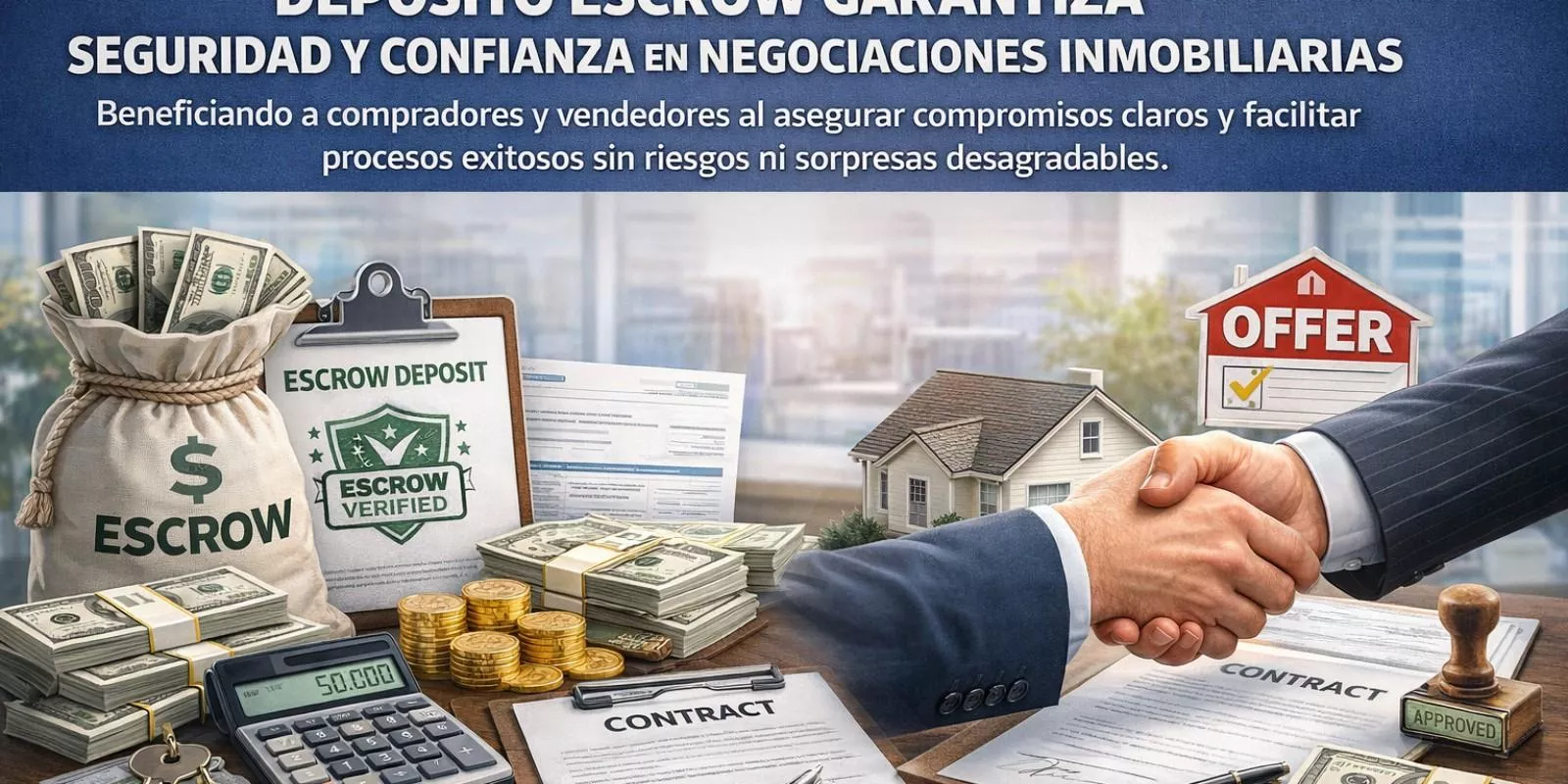 ¿Qué significa hacer una oferta con depósito escrow en Miami?