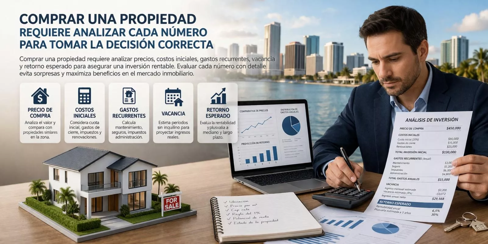 ¿Cuánto se gana con una propiedad en Miami?