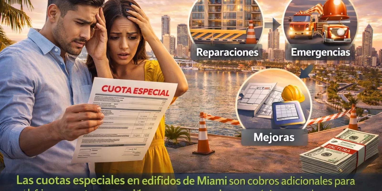 ¿Qué son las cuotas especiales en edificios de Miami?