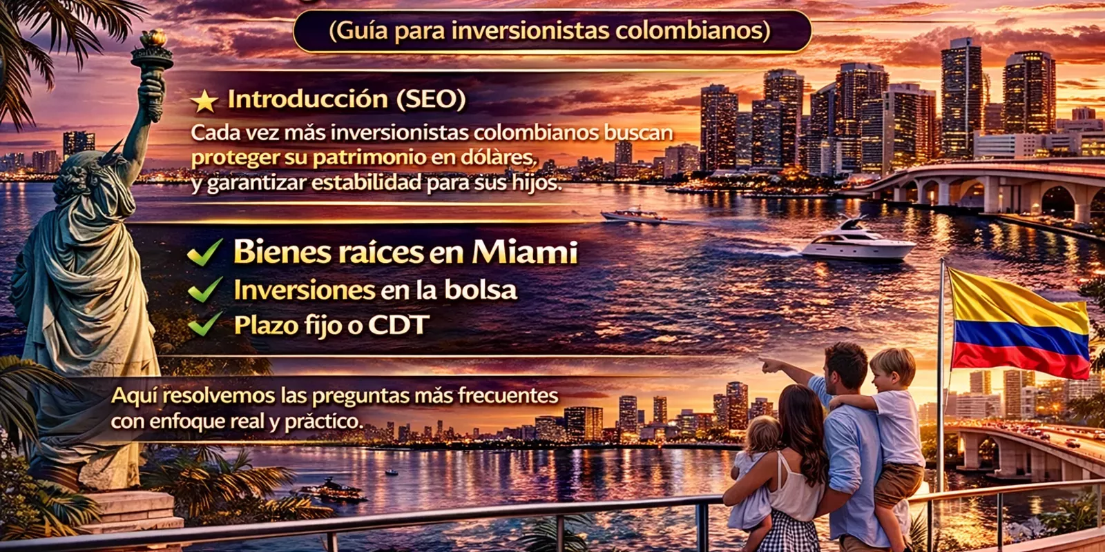 ¿Es mejor invertir en propiedades en Miami para asegurar el futuro de mis hijos? 